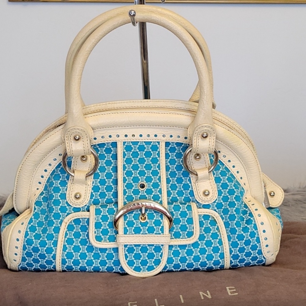 Celine Handbag Turquoise - Authentic